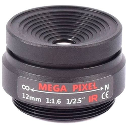 AIDA Imaging CS Mount 12mm Fixed Focal Mega-Pixel Lens - Coremicro – image 1