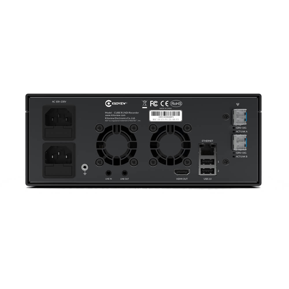 Kiloview CUBE R1 9-Channel NDI Recorder System - Coremicro – image 2