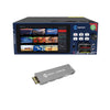 Kiloview CUBE R1 production equipment with 1TB SSD storage kit, compact and portable video streaming and recording device.