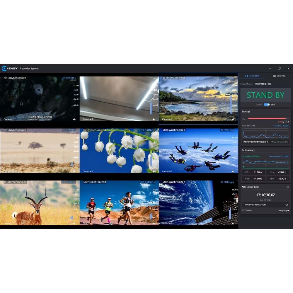 Kiloview CUBE R1 9-Channel NDI Recorder System - Coremicro – image 5