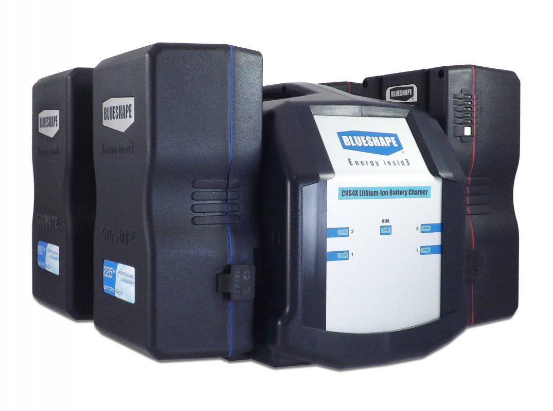 Blueshape CVS4X - V-Mount Battery Lunchbox Charger - Coremicro – image 11