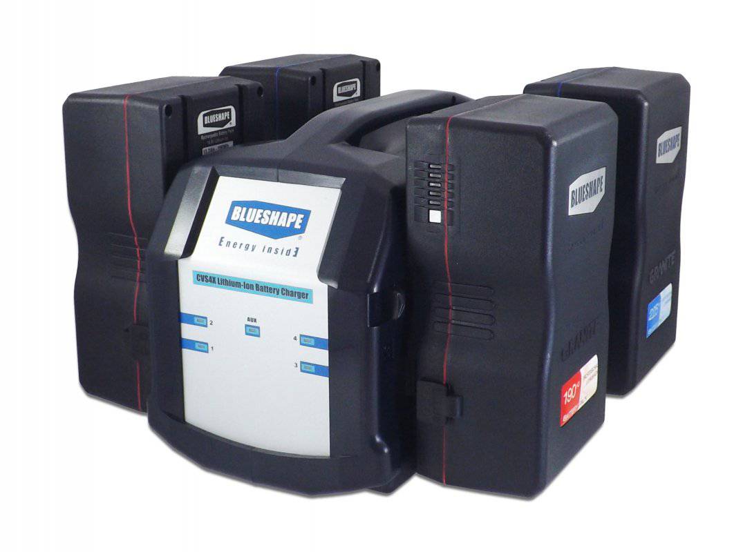 Blueshape CVS4X - V-Mount Battery Lunchbox Charger - Coremicro – image 5