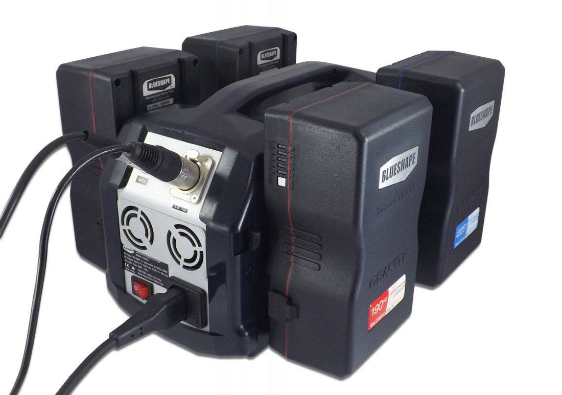 Blueshape CVS4X - V-Mount Battery Lunchbox Charger - Coremicro – image 8