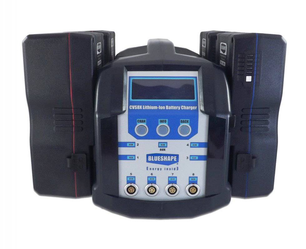 Blueshape CVS8X - V-Mount Battery Lunchbox Charger - Coremicro – image 2