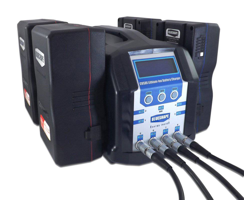 Blueshape CVS8X - V-Mount Battery Lunchbox Charger - Coremicro – image 13