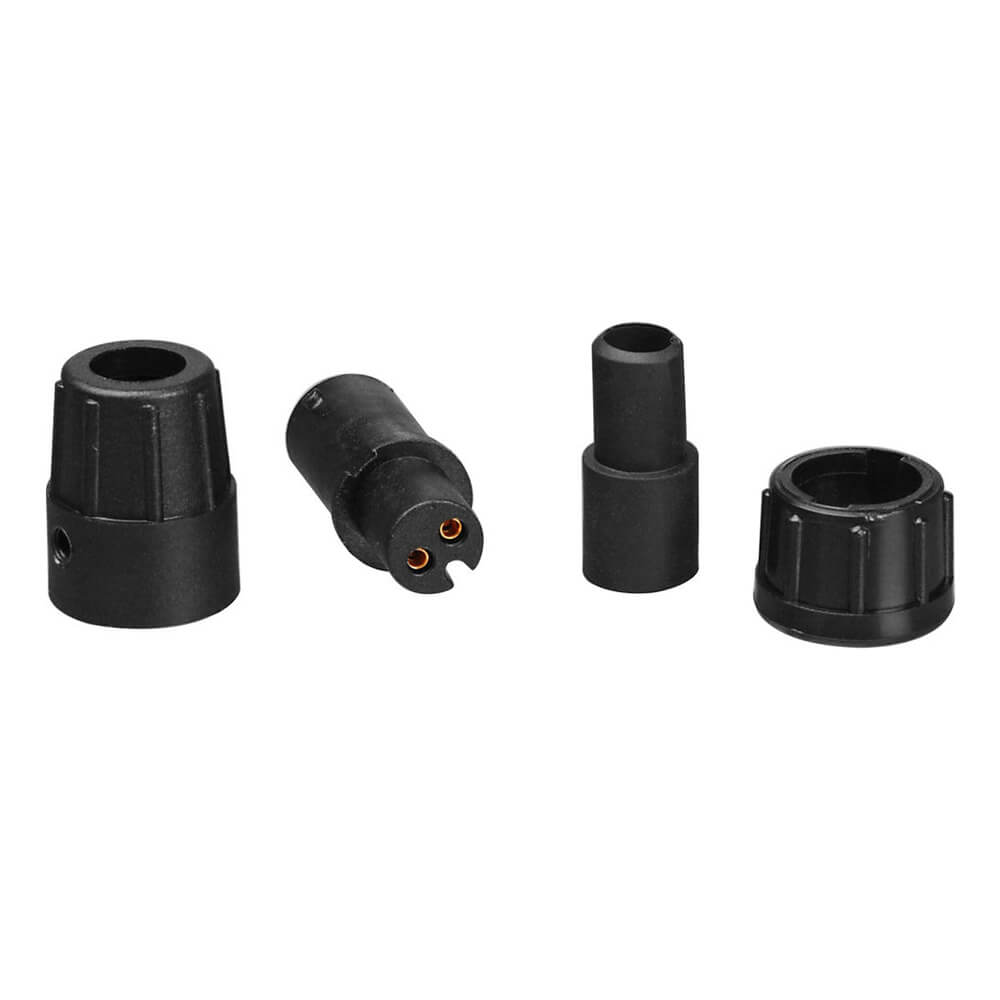AJA breakout cable replacement plug connector for D4, D5, D10 converters, shown with multiple connectors on a white background. – image 1