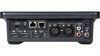 Rear view of Datavideo iCast Mini 4K Dual Channel Video Switcher showing input ports and control buttons.