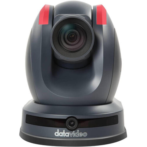 Datavideo PTC-155T HDBaseT PTZ camera with 30x zoom, 1080p resolution, SDI, HDMI, and IP tracking in black color – image 1
