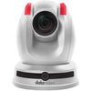 Datavideo PTC-155T HDBaseT PTZ camera with 30x zoom, white color, 1080p resolution, SDI/HDMI/IP tracking, professional video camera