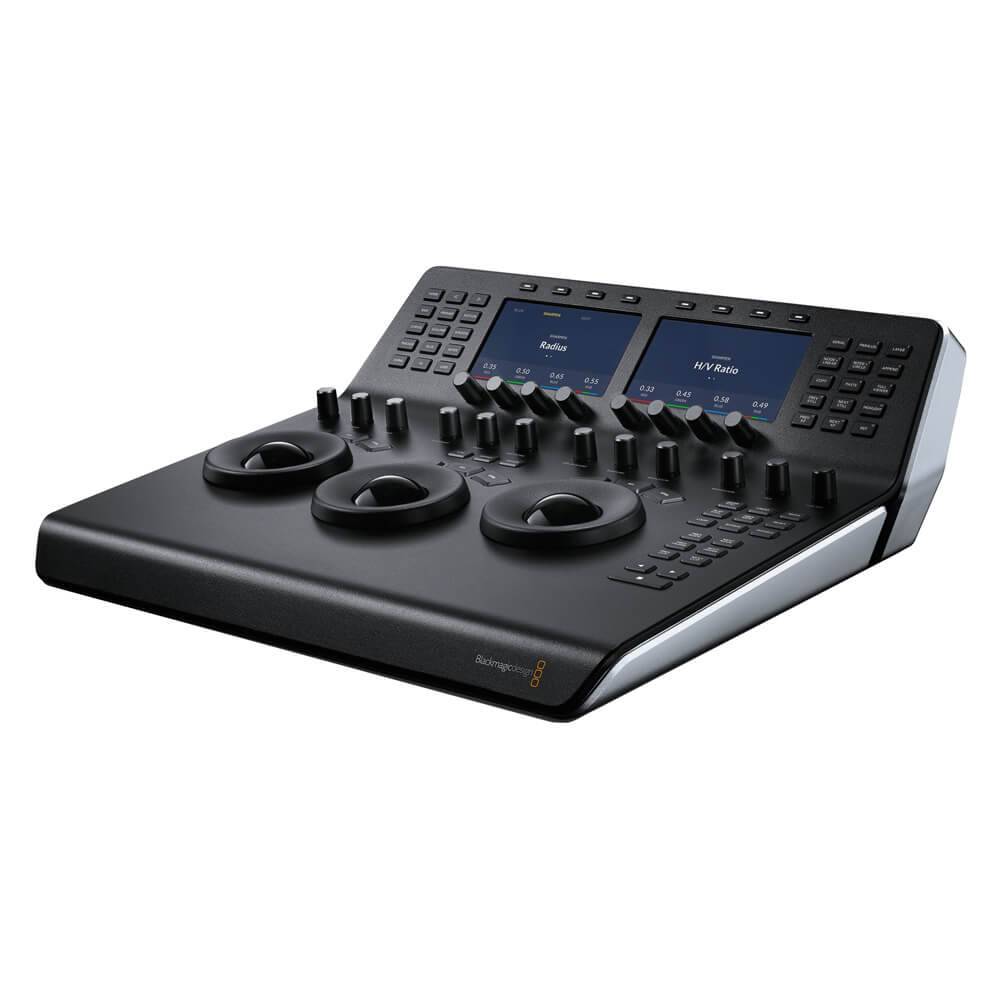 Blackmagic Design DaVinci Resolve Mini Panel for color correction, featuring knobs, buttons, and interface controls in a compact design. – image 2