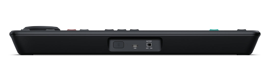 Blackmagic Design DaVinci Resolve Replay Editor control panel with multiple buttons and dials, shown from the rear view. – image 4