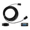PTZOptics serial DB9 male to female plenum-rated extender cable, 75 feet, for serial device connections.