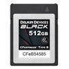 Delkin Devices 512GB BLACK CFexpress Type B Memory Card - Coremicro