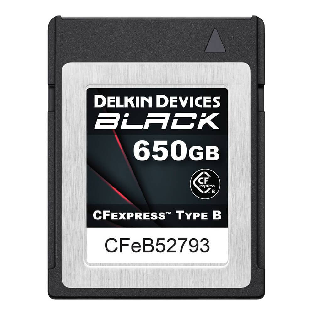 Delkin Devices 650GB BLACK CFexpress Type B Memory Card - Coremicro – image 1