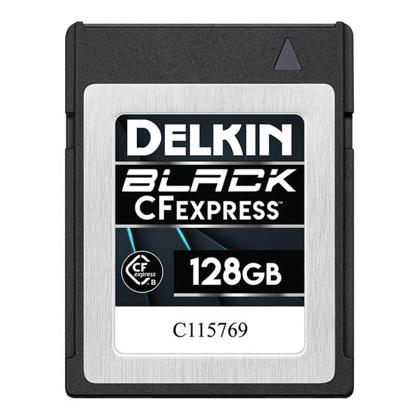 Delkin Devices 128GB BLACK CFexpress Type B Memory Card - Coremicro – image 1
