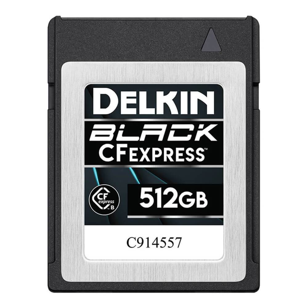 Delkin Devices 512GB BLACK CFexpress Type B Memory Card - Coremicro – image 1