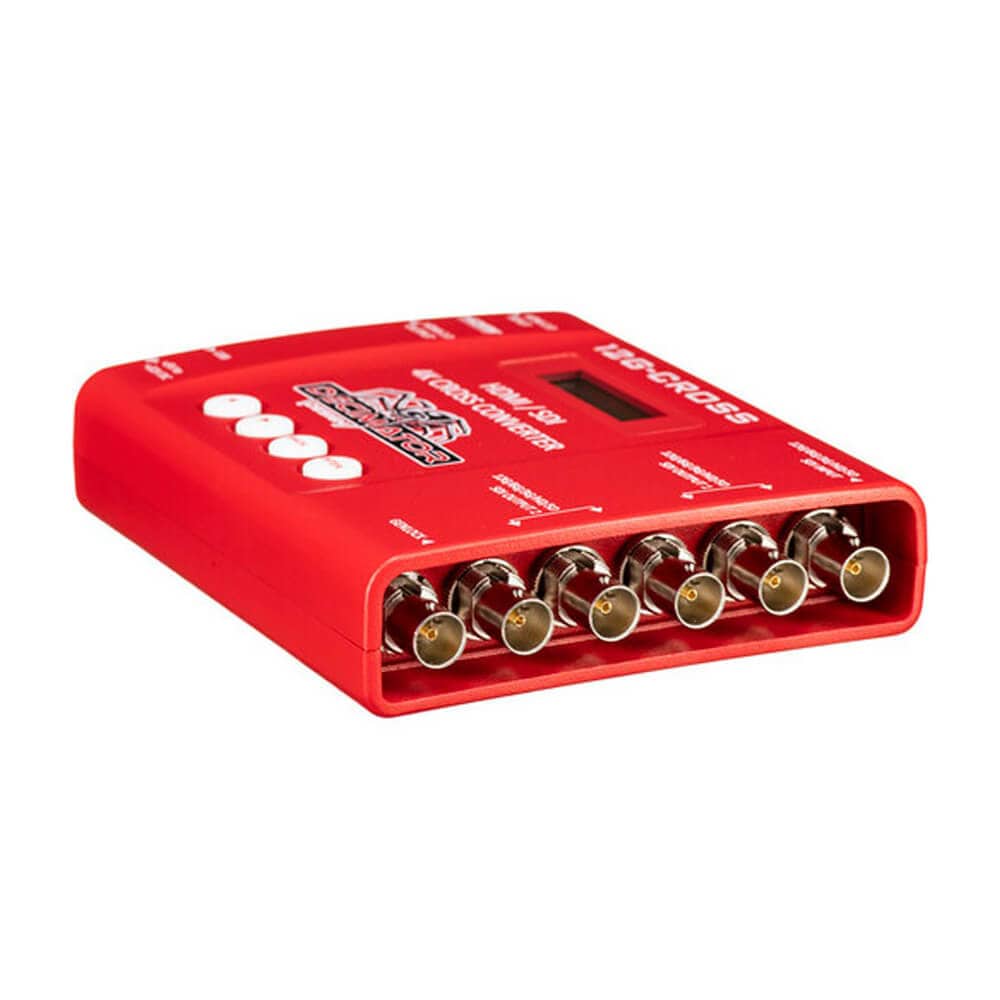 Decimator Design Decimator 12G-CROSS 4K HDMI/SDI video converter with scaling and frame rate conversion, showing SDI and HDMI ports. – image 4