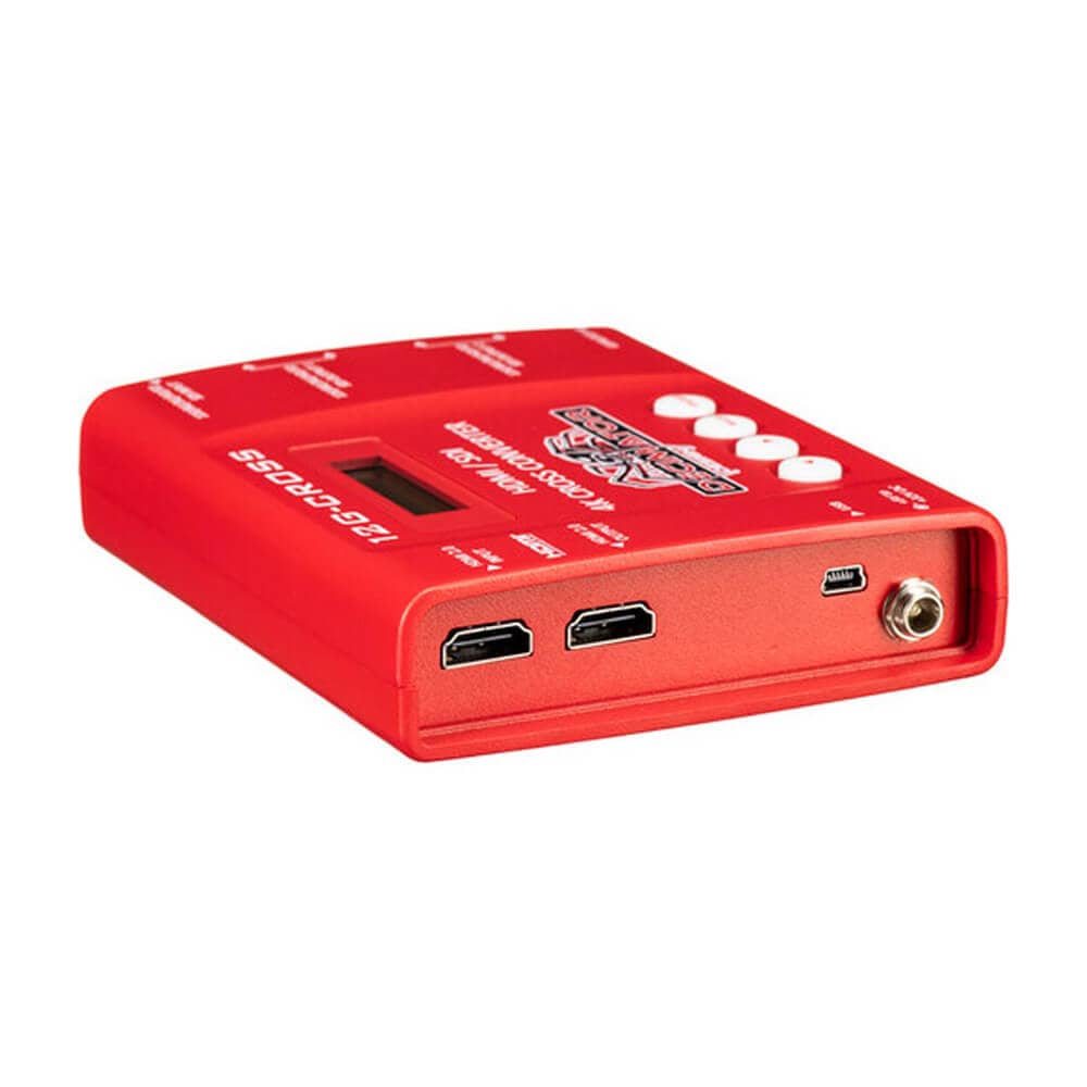 Decimator Design Decimator 12G-CROSS 4K HDMI/SDI video converter with scaling and frame rate conversion, side view. – image 5