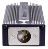 Datavideo DDC-4012H in-line XLR DC-DC power converter showing front view with XLR input and output ports.