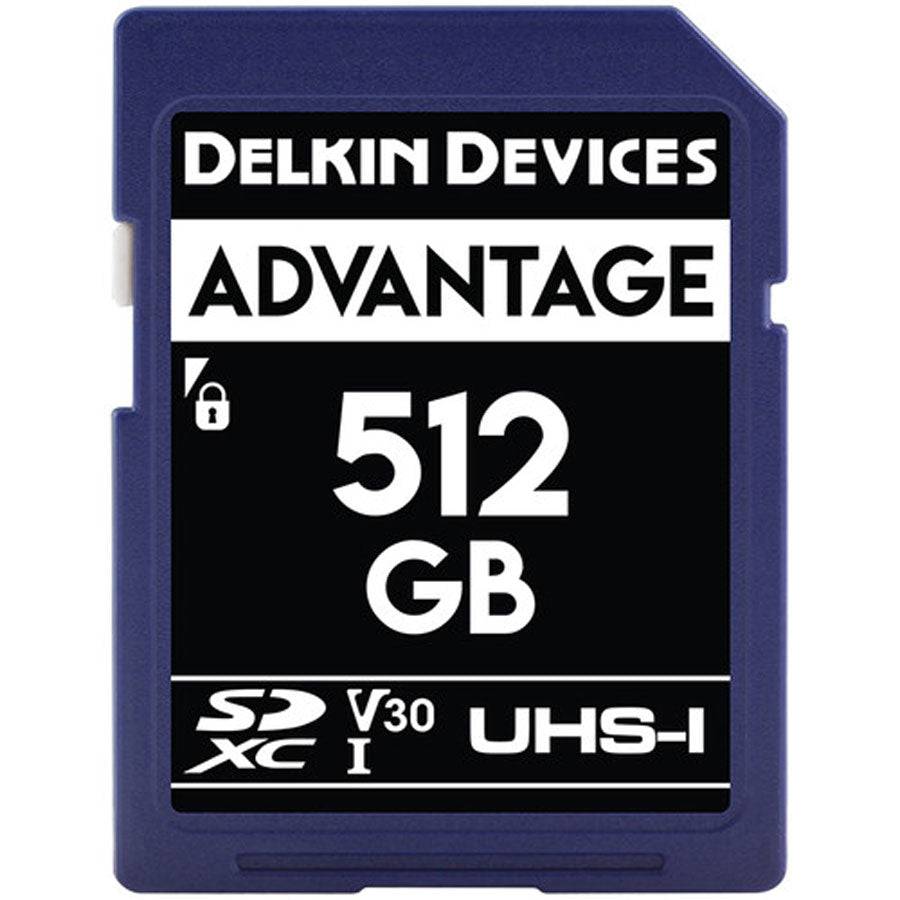 Delkin Devices 512GB Advantage UHS-I SDXC Memory Card - Coremicro – image 1
