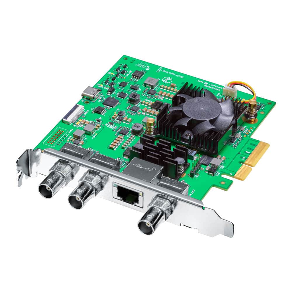 Blackmagic Design DeckLink IP/SDI HD video capture device with 3G-SDI connection and professional broadcast-quality features. – image 1
