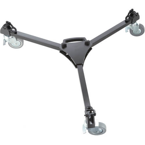 Libec Standard Dolly for RT30B, RT40RB, RT50B, RT50C tripods, showcasing wheels and sturdy build for smooth camera movement. – image 2