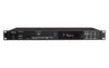 Denon DN-500BDMKII professional rackmount Blu-ray disc and media player for production equipment, with front panel controls and display.