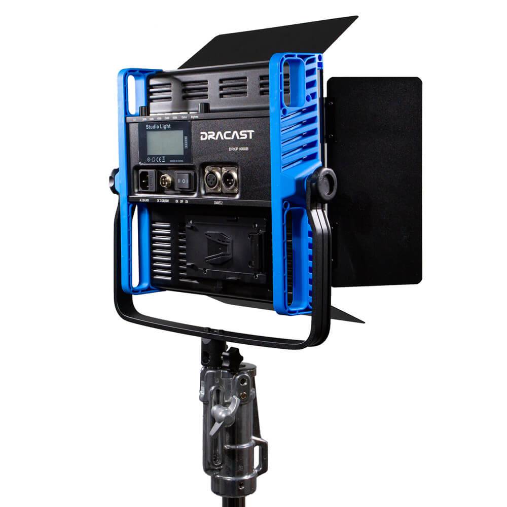 Dracast Kala Plus Series LED1000 Bi-Color Panel Light for professional production equipment, showing adjustable light panel and controls. – image 6