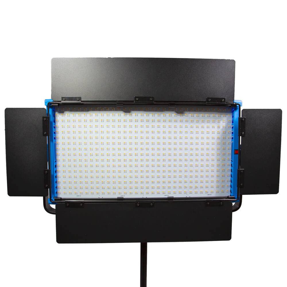 Dracast Kala Plus Series LED4000 RGBWW panel light for professional production equipment, showing colorful lighting effects. – image 5