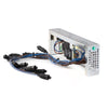 AJA DRM-P/S ASSY spare power supply for DRM OpenGear frame, showing a compact black power unit with cables attached.
