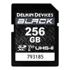 Delkin Devices 256GB BLACK UHS-II SDXC Memory Card - Coremicro