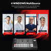 OSEE GoStream Duet 8 ISO 8-channel video switcher with multiple input sources and live streaming capabilities.
