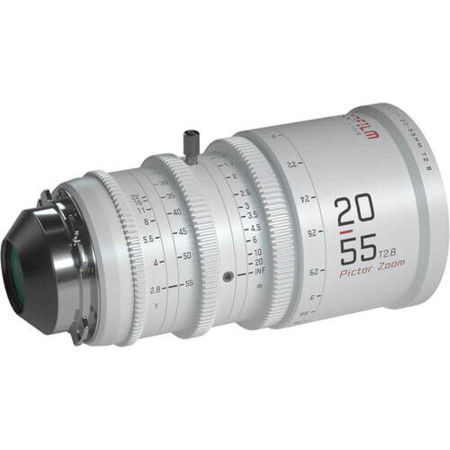 DZOFilm Pictor 20-55/50-125mm T2.8 Super35 Zoom Lens Bundle (PL/ EF Mount, White) - Coremicro – image 4