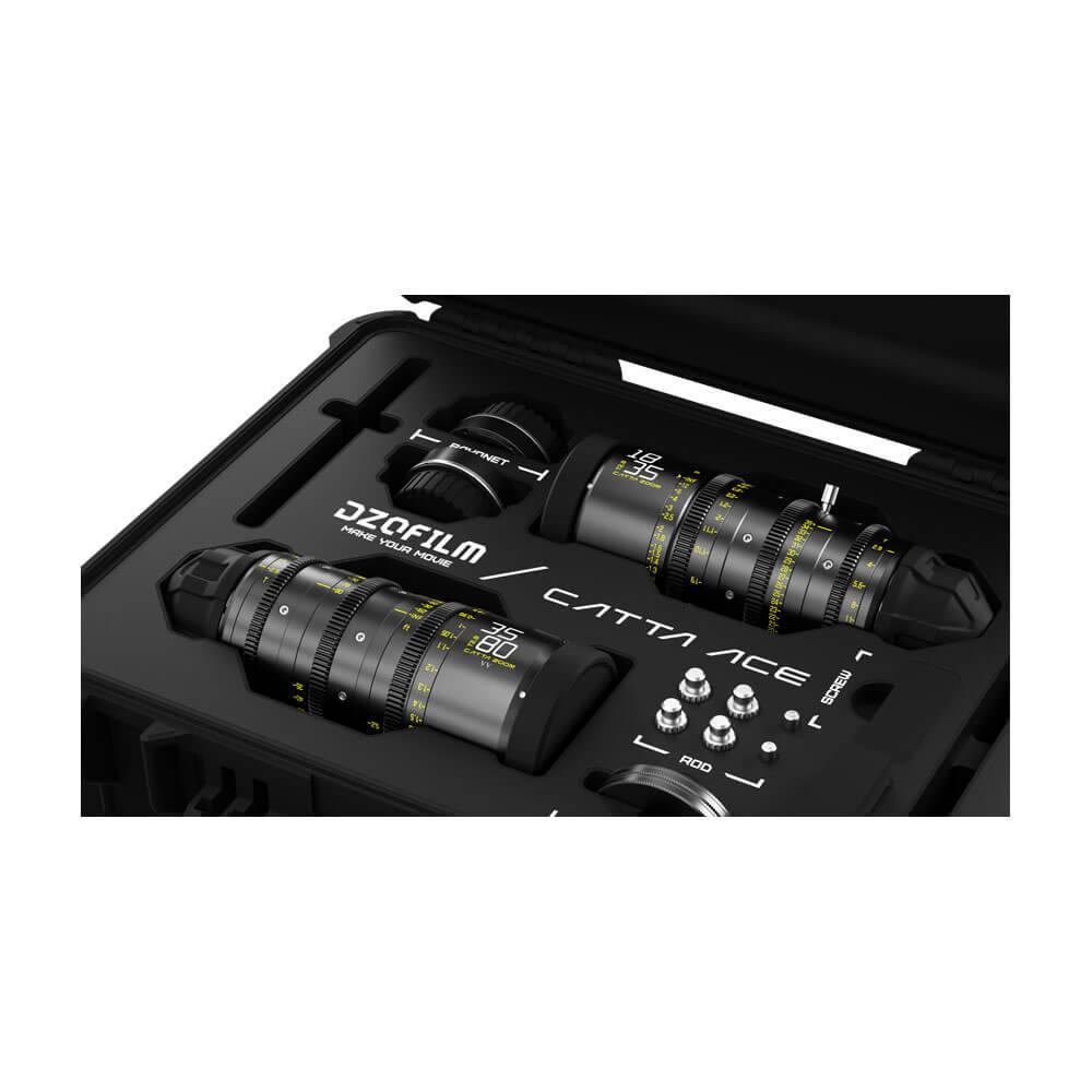 DZOFilm Catta Ace 18-35/35-80mm T2.9 Cine 2-Lens Bundle (PL/EF, Black) - Coremicro – image 5