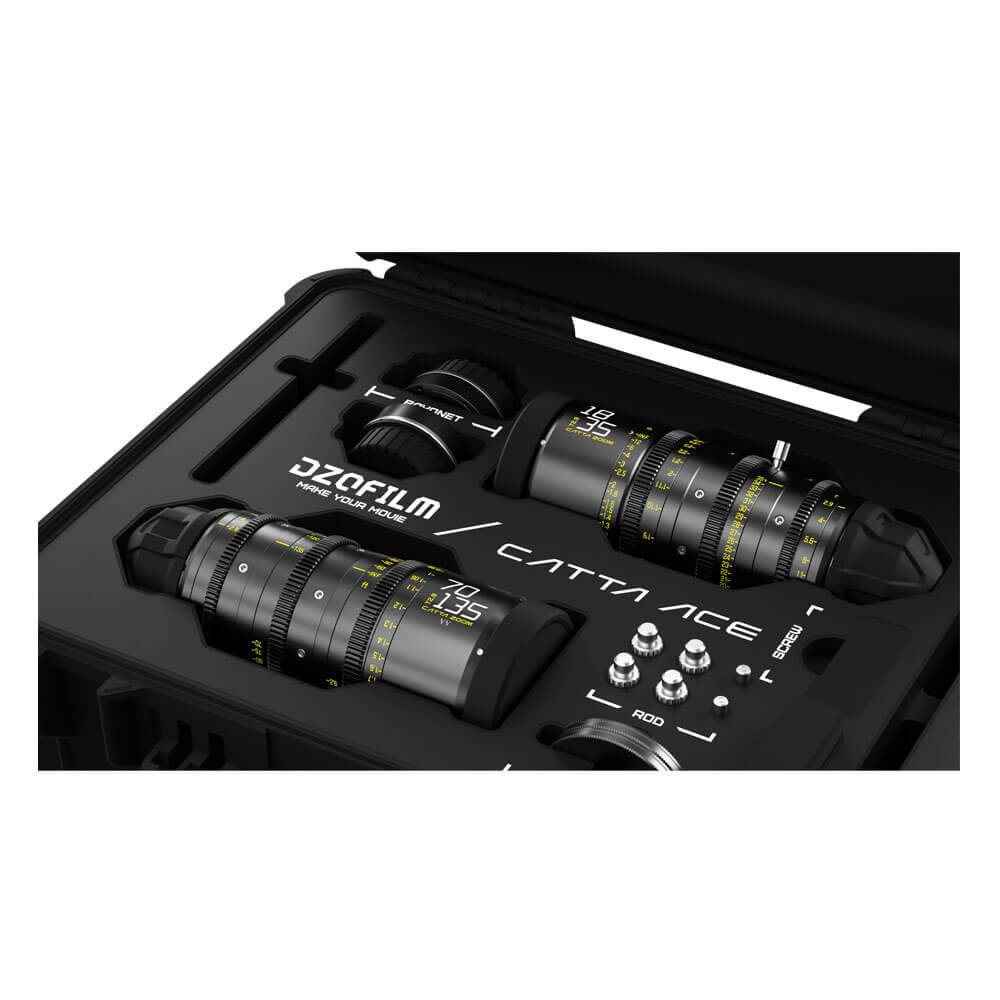 DZOFilm Catta Ace 18-35/70-135mm T2.9 Cine 2-Lens Bundle (PL/EF, Black) - Coremicro – image 4