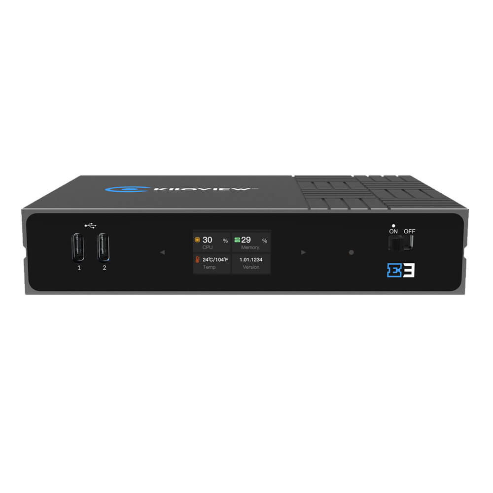 Kiloview E3 Dual Channel 4K HDMI & 3G-SDI HEVC Video Encoder - Coremicro – image 2