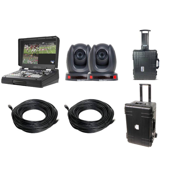 Datavideo EPB-1640T Educator's Production Bundle video switcher with multiple input ports and control panel for educational video production. – image 2