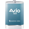 Epiphan Video AV.io SDI+ USB video capture device connected to a computer, capturing high-quality SDI video signals.
