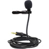 Azden EX-507XD professional lapel microphone with clip for clear audio recording and hands-free use.