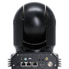BirdDog P200 full NDI PTZ camera bundle with controller, shown from the back with PTZ cables in black.
