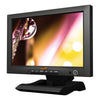 Lilliput FA1013/S 10.1-inch field monitor displaying live video feed with HDMI and 3G-SDI inputs, professional production equipment.