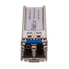 FieldCast 6G Video SFP optical fiber transceiver for production equipment, shown in a professional setup.