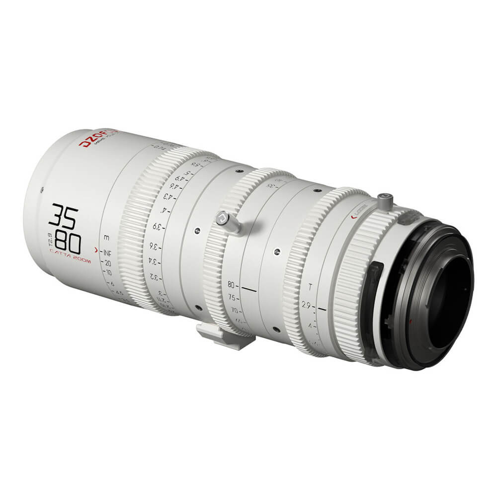 DZOFilm Catta Zoom 35-80mm T2.9 E-Mount Cine Lens (White) - Coremicro – image 3