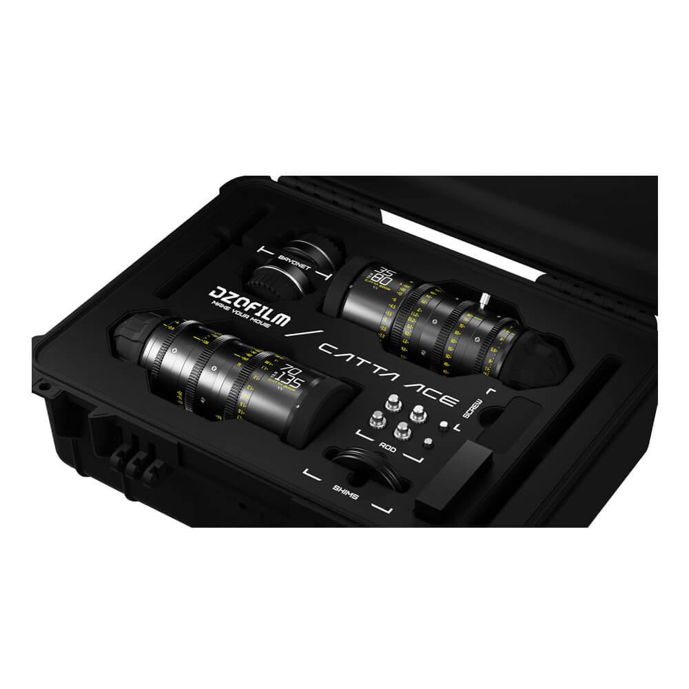 DZOFilm Catta Ace 35-80 & 70-135mm T2.9 PL/EF Cine Lens Bundle - Coremicro – image 3