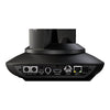 Rear view of Vizrt PTZ3 UHD 4K 30x Zoom NDIHX PTZ Camera showing control panel and mounting options.