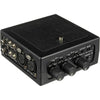 Azden FMX-DSLR portable audio mixer for digital SLR cameras, featuring multiple input controls and professional audio output.