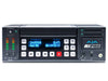 AJA Ki Pro portable ProRes video recorder with 500GB storage, front view showing controls and display screen.