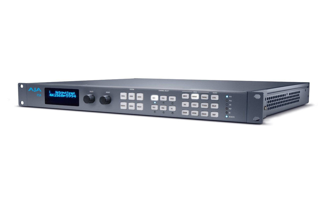 AJA FS4 SD/HD/2K/4K/UltraHD Frame Synchronizer - Coremicro – image 1