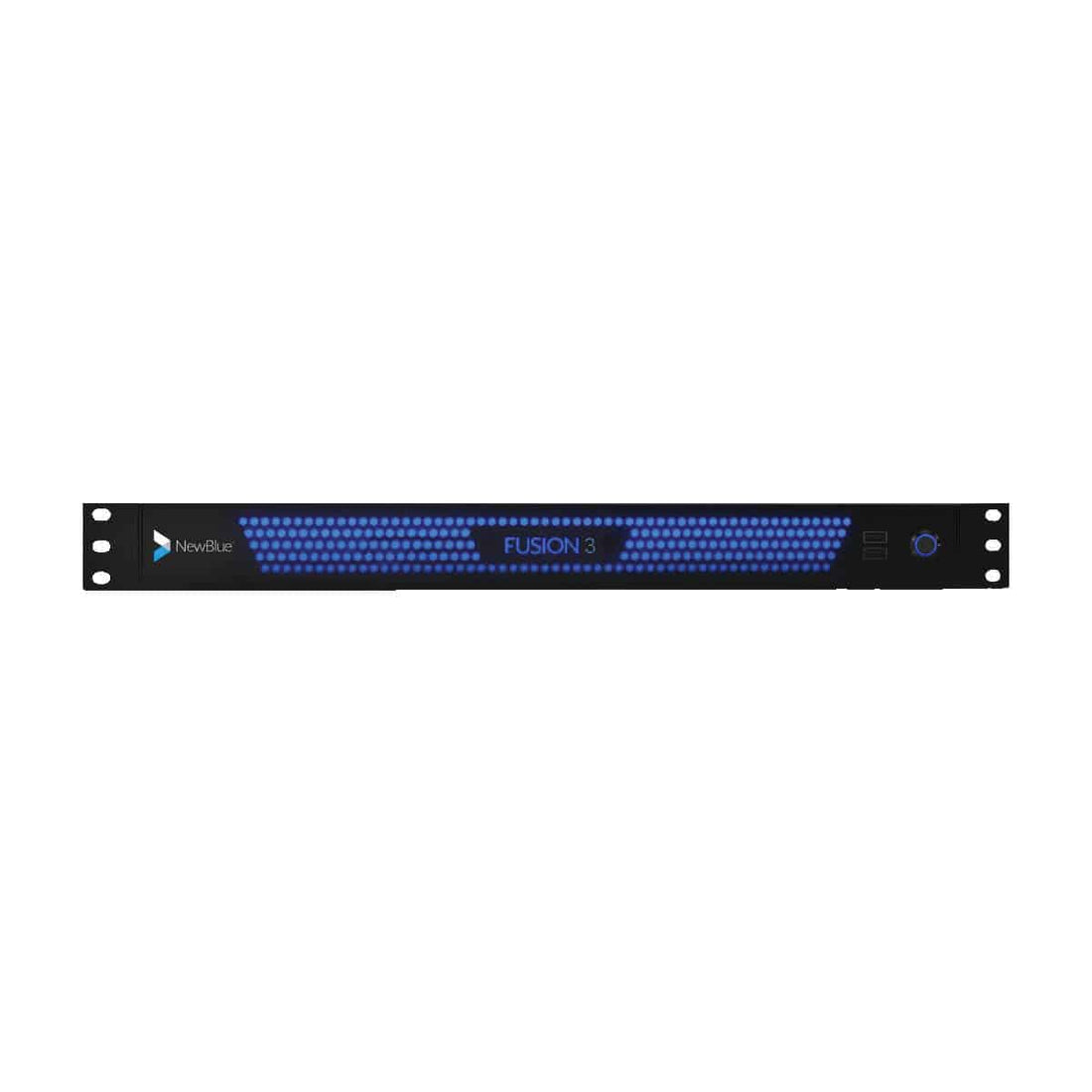 Front view of NewBlue Fusion 3 SDI Turnkey Broadcast Graphics System for live broadcast graphics setup. – image 3