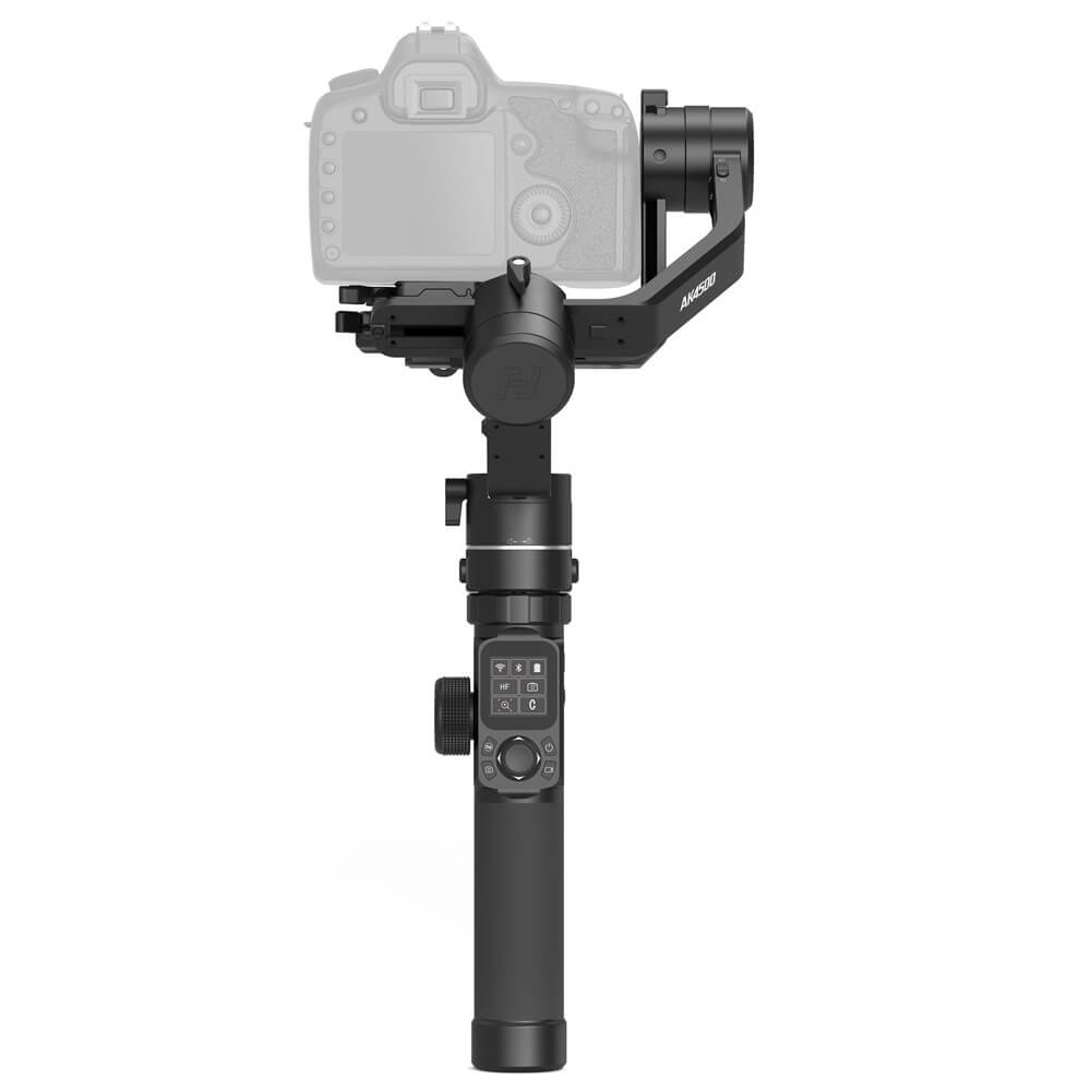 Feiyu AK4500 3-axis handheld gimbal stabilizer essentials kit with video camera setup and accessories by Feiyu Tech. – image 1